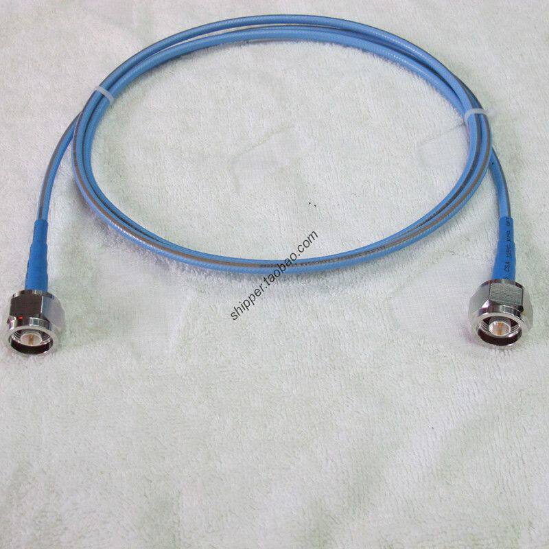 High-frequency test cable N-type male low-loss microwave TIMES SFT-142 test cable 1 5m