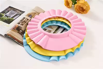Adjustable baby shampoo cap children shampoo cap baby shower cap children's products shampoo cap bath