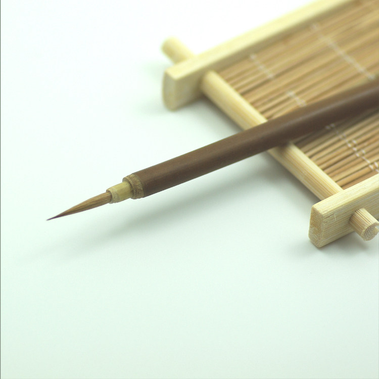 Zhou Wen Boutique Pen Wolf millihood long peak brush calligraphy French painter pen depiction white depiction character painting