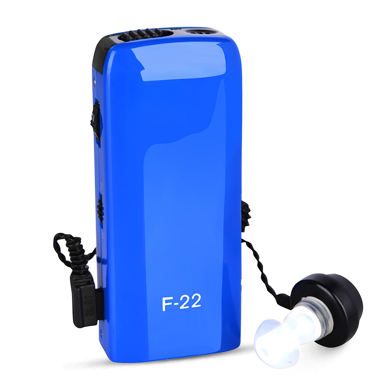 宝尔通非无线盒式老人助听器F-22老年助听耳聋耳背助听机 包邮