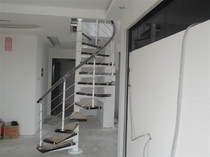 Xingda Stair Manufacturers Customized Central Column Rotating Household Stairs Whole Stair Guardrail Handrail