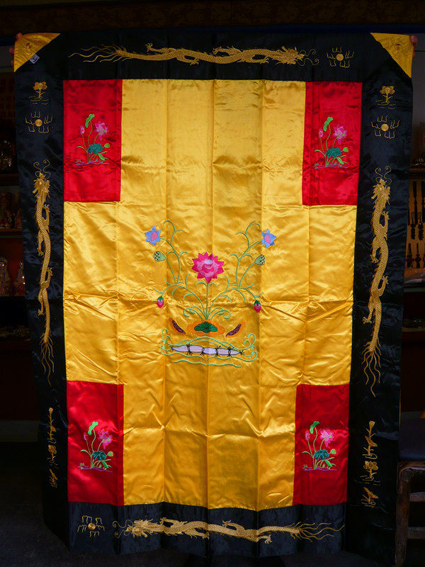 Lotus Recliner Lotus Reclining Furniture Dragon Apparatus Flower Bedding Reclining Apparatus for The Ritual Buddha