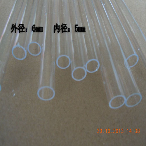PC transparent tube Transparent hard tube Round tube Plastic Transparent plastic tube Hollow tube Small diameter tube 6mm*5mm Special price