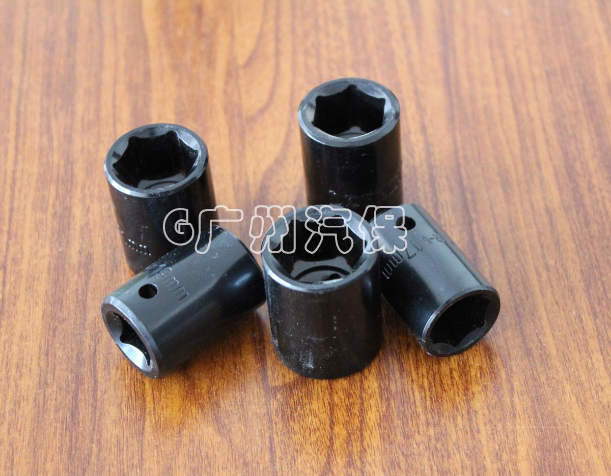 Lifetime Package for 1 2 black pneumatic sleeves Pneumatic wrench sleeves Heavy sleeves Electric tire sleeve wrench