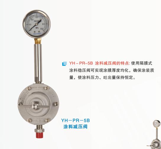Diaphragm pump pressure reducing valve PR-5B PR-5BN paint stabilizing valve popularity promotion original dress