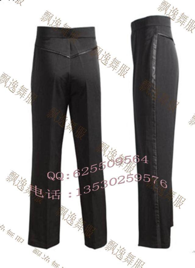 (Float dance suit) New male Latin dance pants men practice pants for men's race dance pants NK1