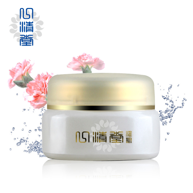 心清堂正品晶盈平皱眼膜30g淡黑眼圈眼袋紧致淡细纹补水保湿眼霜