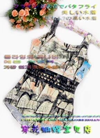 Áo tắm Sanqi Phụ nữ Xiêm Boxer Áo tắm Nữ Áo tắm Xiêm góc phẳng Suối nước nóng - Bộ đồ bơi One Piece quần áo bơi liền thân