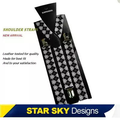 Xinglong●Korean style fashion thin shoulder men's baby bag women's baby bag suspenders with 3 clips BD1385 gray black Lingge