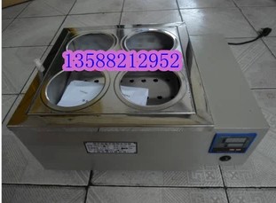 Shanghai Yichang HHS-4 digital display electric heating constant temperature water bath inner and outer stainless steel water bath double hole four holes