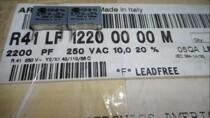 AV R41 0 0022uf 250VAC 2 2nf 2200pf 2n2 222 new thin-film capacitor 10MM