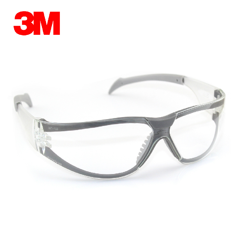 正品3M 11394运动型防护眼镜　防紫外线　防尘防沙　舒适型护目镜