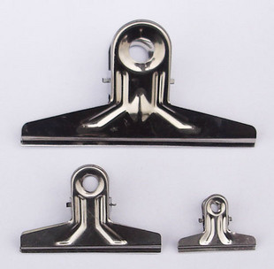 Big# stainless steel clip big iron clip painting plate clip mountain clip bill clip bill clip white iron clip finishing 15cm wide