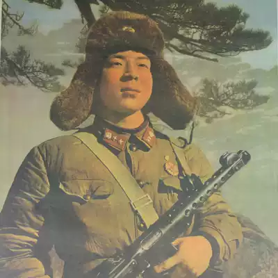 New product package express posters big character posters ancient calligraphy paintings Cultural Revolution wall painting wall stickers Chairman of the great man portrait Lei Feng