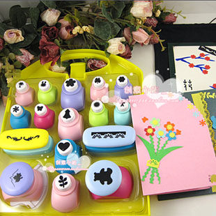 Kalebao Flower Beater Embosser Set Educational Toy Children's Birthday Gift Optional Picture