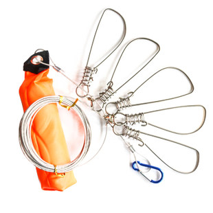 Fish buckle Five - buckle portable fish lock Lua stainless steel buckle Lua accessories