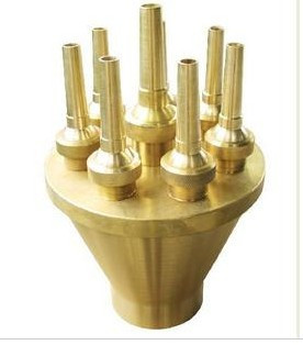 3 inch (DN80) centre straight upper nozzle fountain nozzle water view spray head