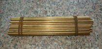 Brass rod 4mm thick 19cm long copper Rivets