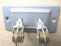 Thickened High-end Romance Wife Anti-Jump Groove Universal Lift Clothes Hanger Corner Wheel Universal Wheel