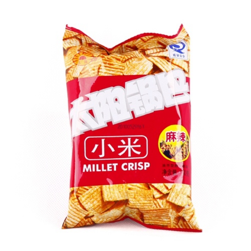 【天猫超市】太阳锅巴小米麻辣味50g/袋 休闲零食 膨化