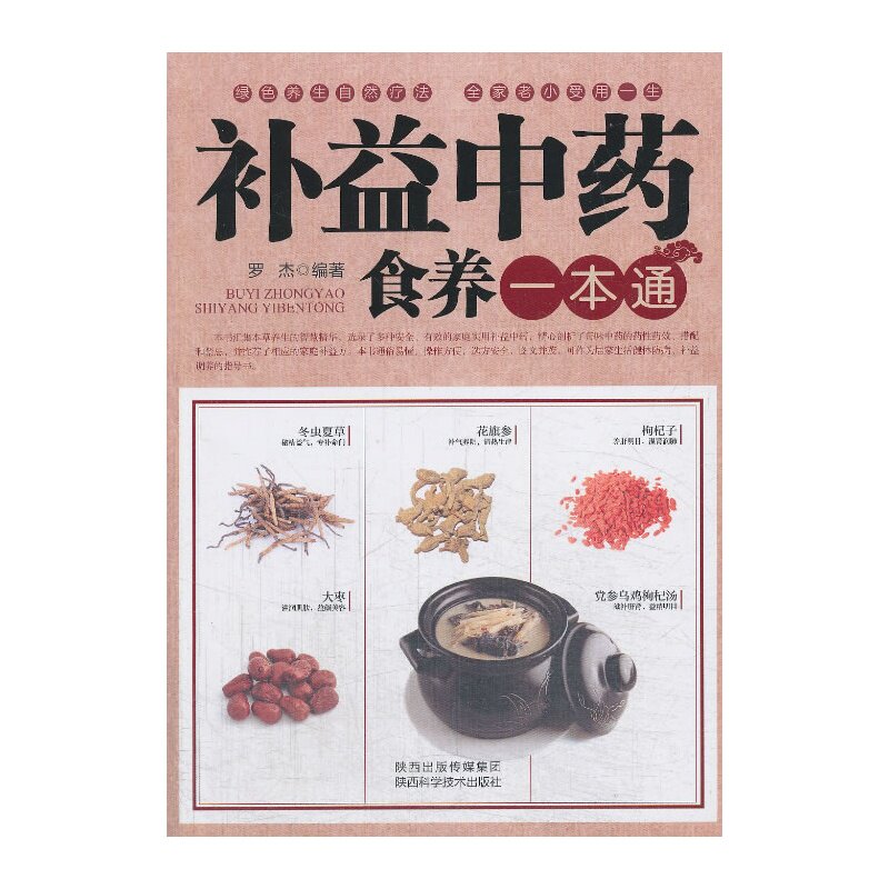 补益中药食养一本通 正版图书 罗杰