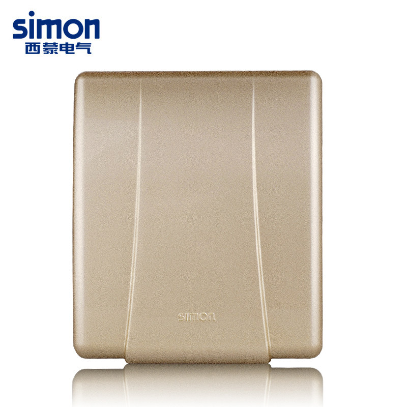 Simon Switch Socket 55 Series Champagne Golden Switch Splash Mask Waterproof Case G154-56-Taobao