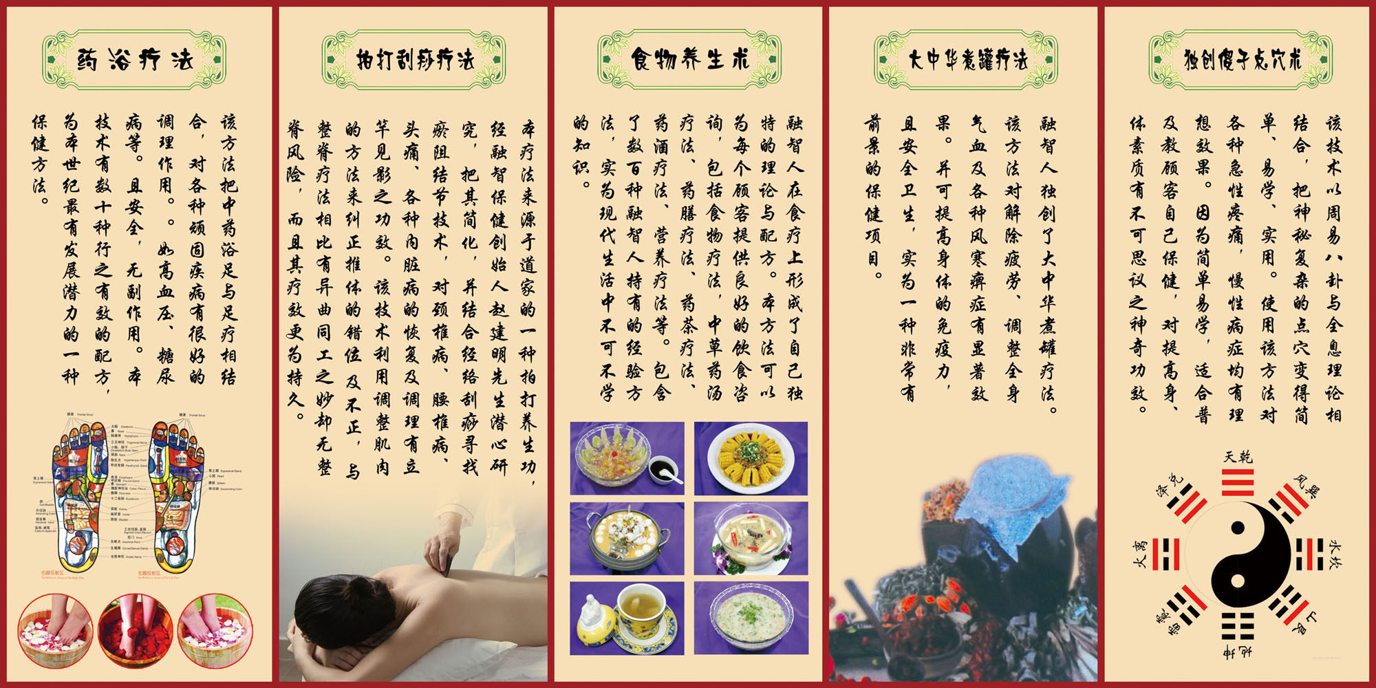 670海报印制展板素材15中医药养生知识宣传