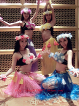 Performance Party Halloween Masquerade Christmas Dance Hula Suit Thickened bodice Head ring Bracelet