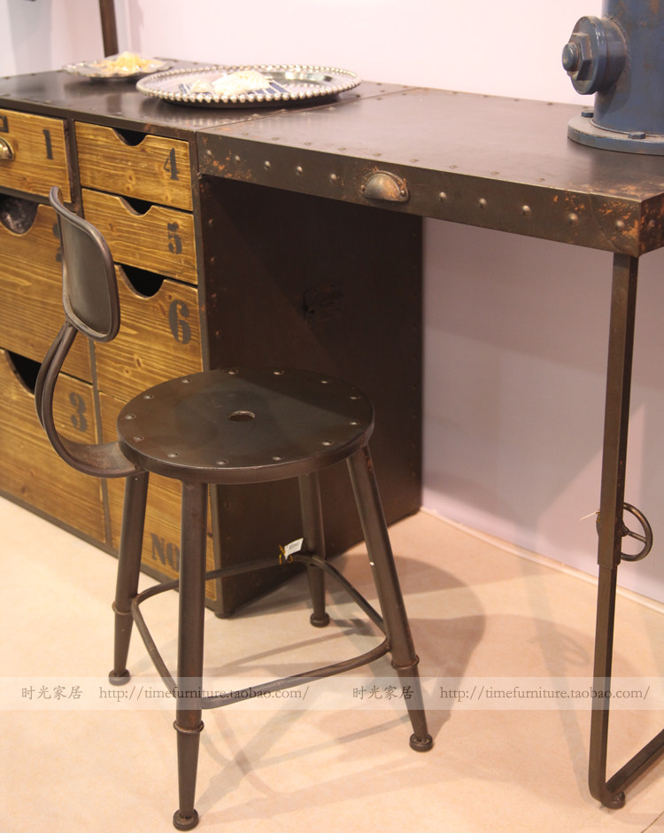 Country Loft Industry Iron Catering Bar Bar Chair Bar Bar Chair Bar Bar Chair