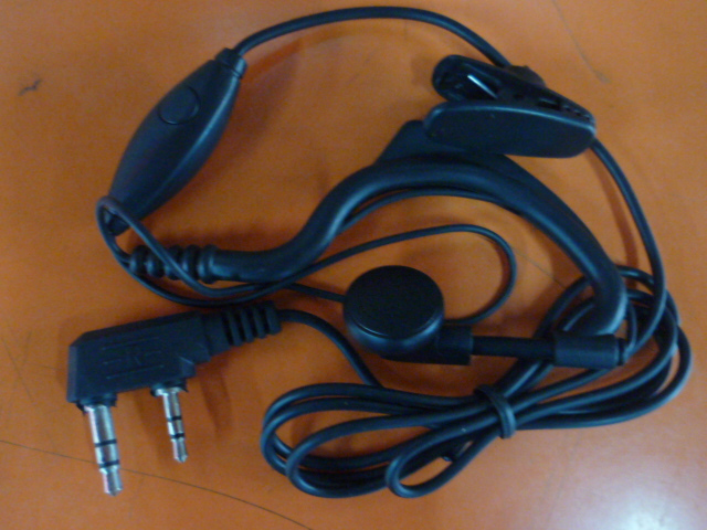 Walkie-talkie earphones Ear-hanging Headphones Jianwu Double-Hole Universal (Nanjing Physical Store)