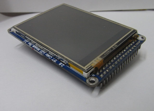 2 8 inch TFT with SD card touch drive control ILI9320 9325 drive without copycat diagram