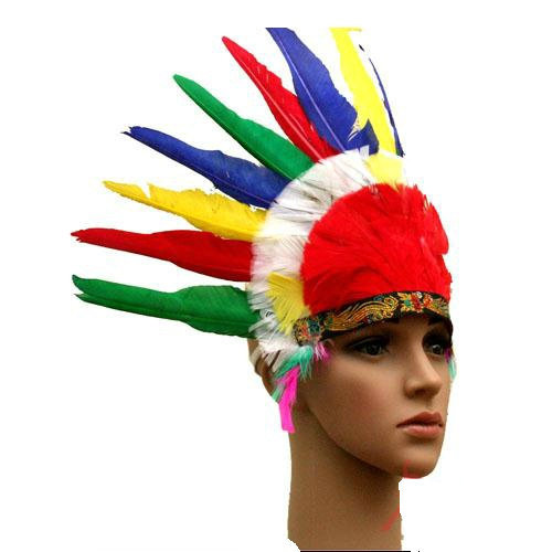 Children's Day performance costume costume props Indian hat headgear Indian chief hat