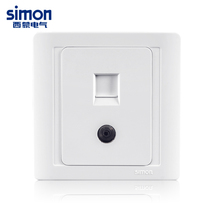 Simon switch socket panel Simon 55 series TV plus telephone socket N55301simon Electrical