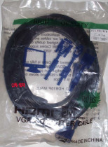 High quality brand products 3 6 VGA video adapter wire 15 pin turn pin 3 m