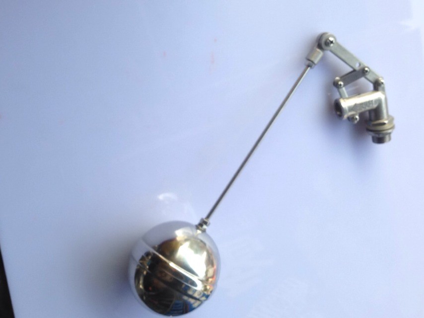 4 points 6 points 1 inch with bent full stainless steel water tower pool box control water level moisturizing hot water floating ball valve switch