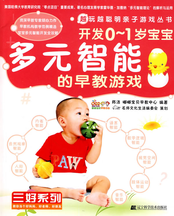 正版包邮开发0-1岁宝宝多元智能的早教游戏正品图书书籍