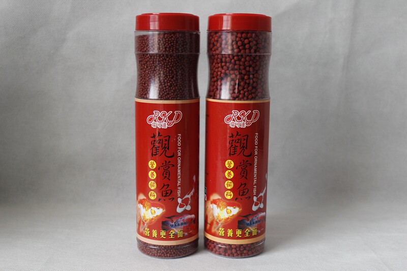 Rikoda Goldfish Nutritional Feed Koi Tropical Fish Food 280G Pellet Pellet