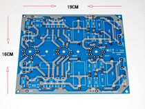 Electronic tube preamplifier PCB board with reference to the pictogram C22 line
