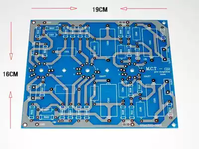 Vacuum tube preamplifier PCB board reference C22 line
