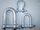 Iron galvanized D type shackle iron shackle connecting buckle 16mm