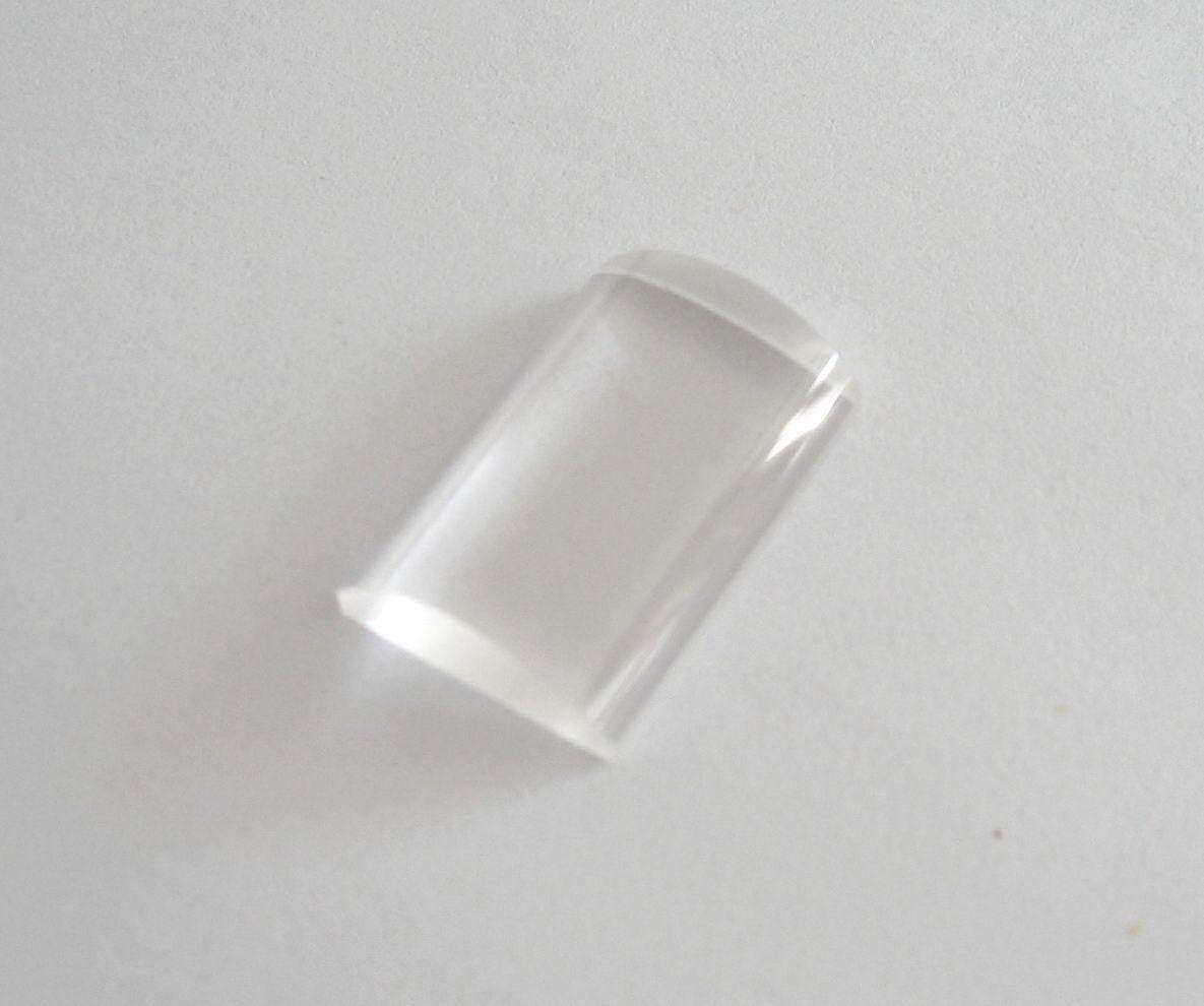 Cylindrical mirror plano-convex F=25 4mm 18*16mm