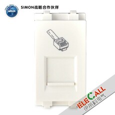 Розетка сетевая LAN Саймон переключатель серии