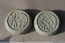 Longquan celadon chess antique antique porcelain old goods