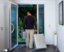  Automatic door swing door automatic door closer 90 degree push-pull unit