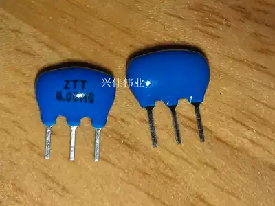 CERAMIC CRYSTAL OSCILLATOR 4 000MHZ 4MHZ ZTT 4 00MG CERAMIC FILTER BLUE 3 FEET