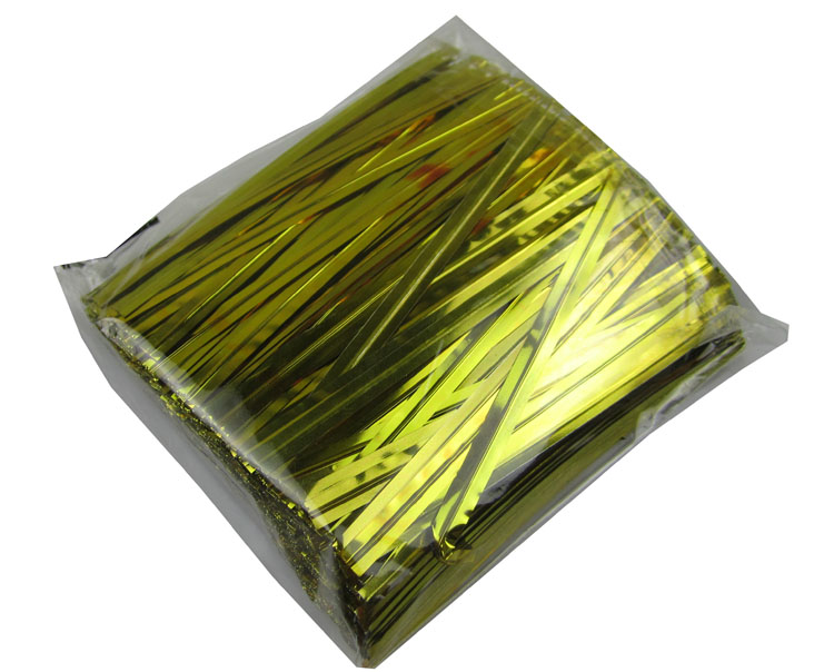 Cookie Bag Closure Zsilk Bread bag Ribbon Tie Wire 8CM Magic Wire with about 700 a pack