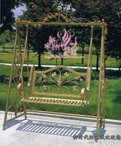 Wrought iron Wrought iron table and chair Rocking chair Swing frame Leisure table and chair decoration decoration