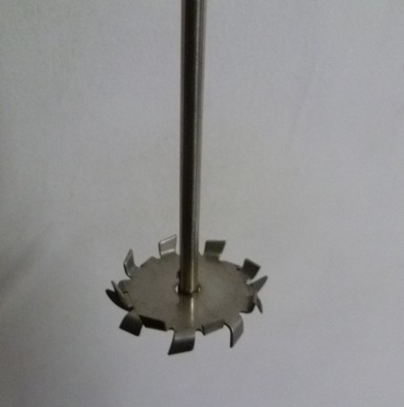 Experimental stainless steel stirring rod stirring paddle suitable for JJ series stirrer (machine)