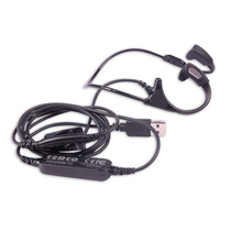 Temerco Tenco USB head wearing ear headphones wired bone conduction computer with microphone headset