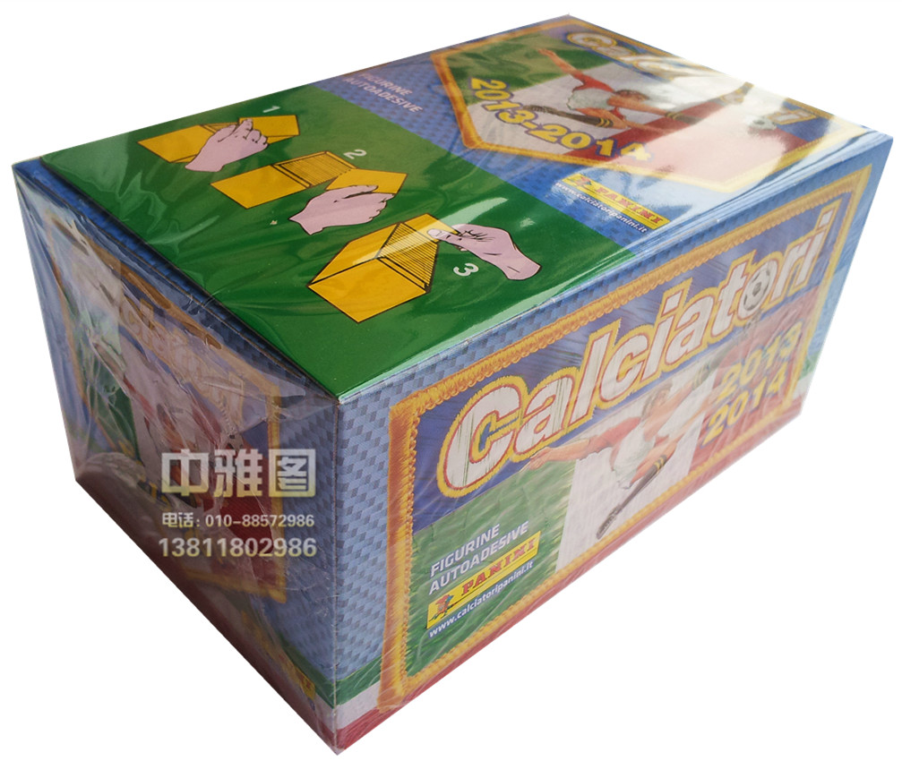 10 packs of whole box packages Optional Serie A official collection sticker 2013-14 Panini panini